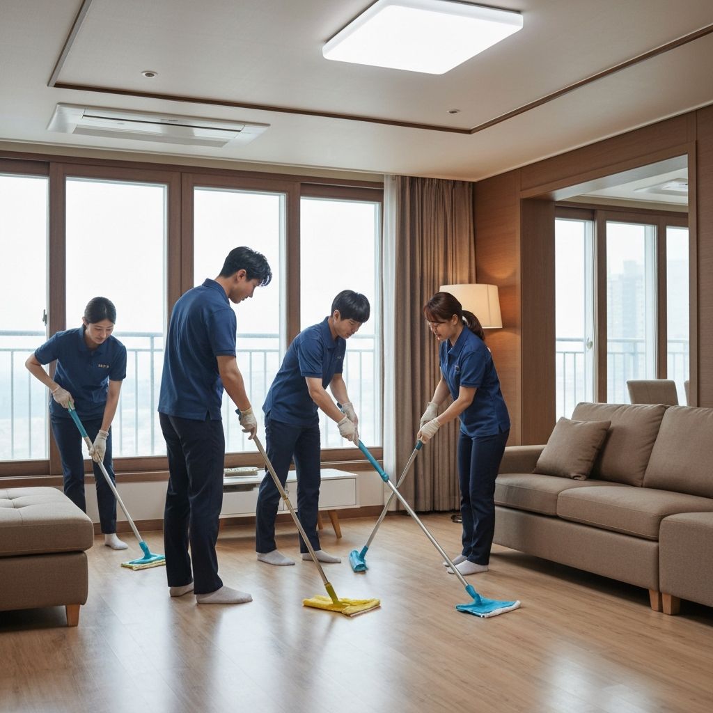 정직한청소 전문 청소팀